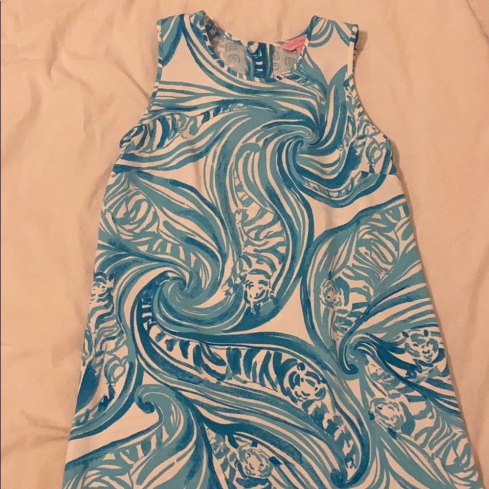 Blue Lilly Pulitzer A-line dress